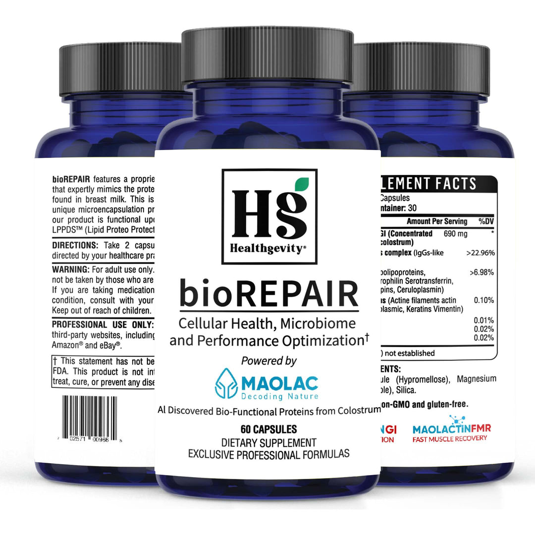 hg healthgevity bpc 157 kpv pea 500 BioTE BPC + KPV - 30 capsules