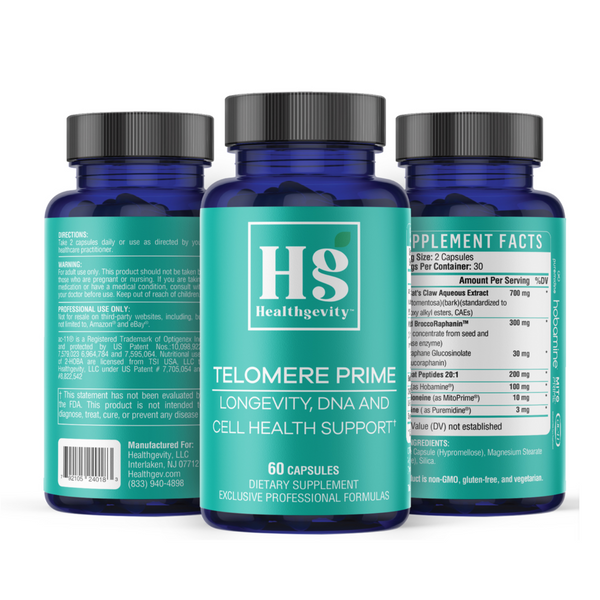 Telomere Prime (Geroprotector) Healthgevity